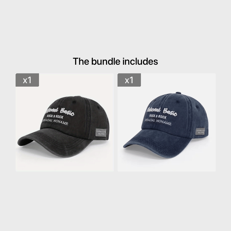 Embroidered Alphabet Baseball Cap Soft Top Cap Japanese Sun V