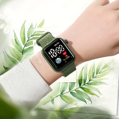 3pcs Multifunctional Clear Sports Electronic Watch for Teens and Students