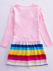 Girls Cartoon Anime Unicorn Dress