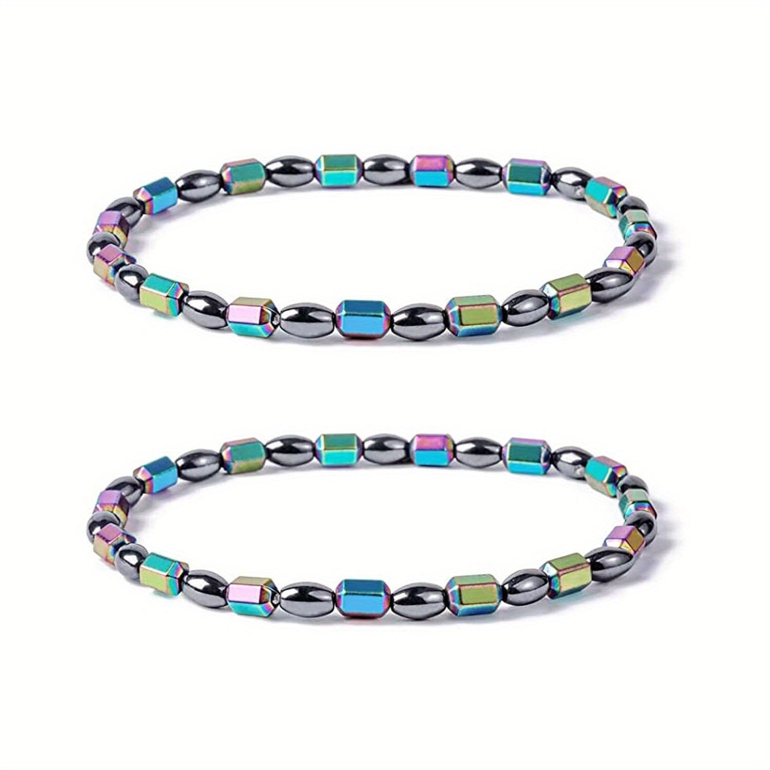 Colorful Magnetic Beads Anklet Bohemian Beach Accessory