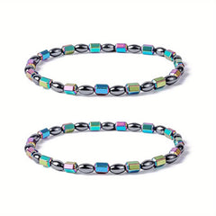 Colorful Magnetic Beads Anklet Bohemian Beach Accessory