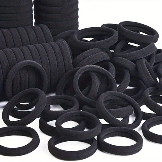 Thick Seamless Ponytail Holder For Thick And Curly Hair
