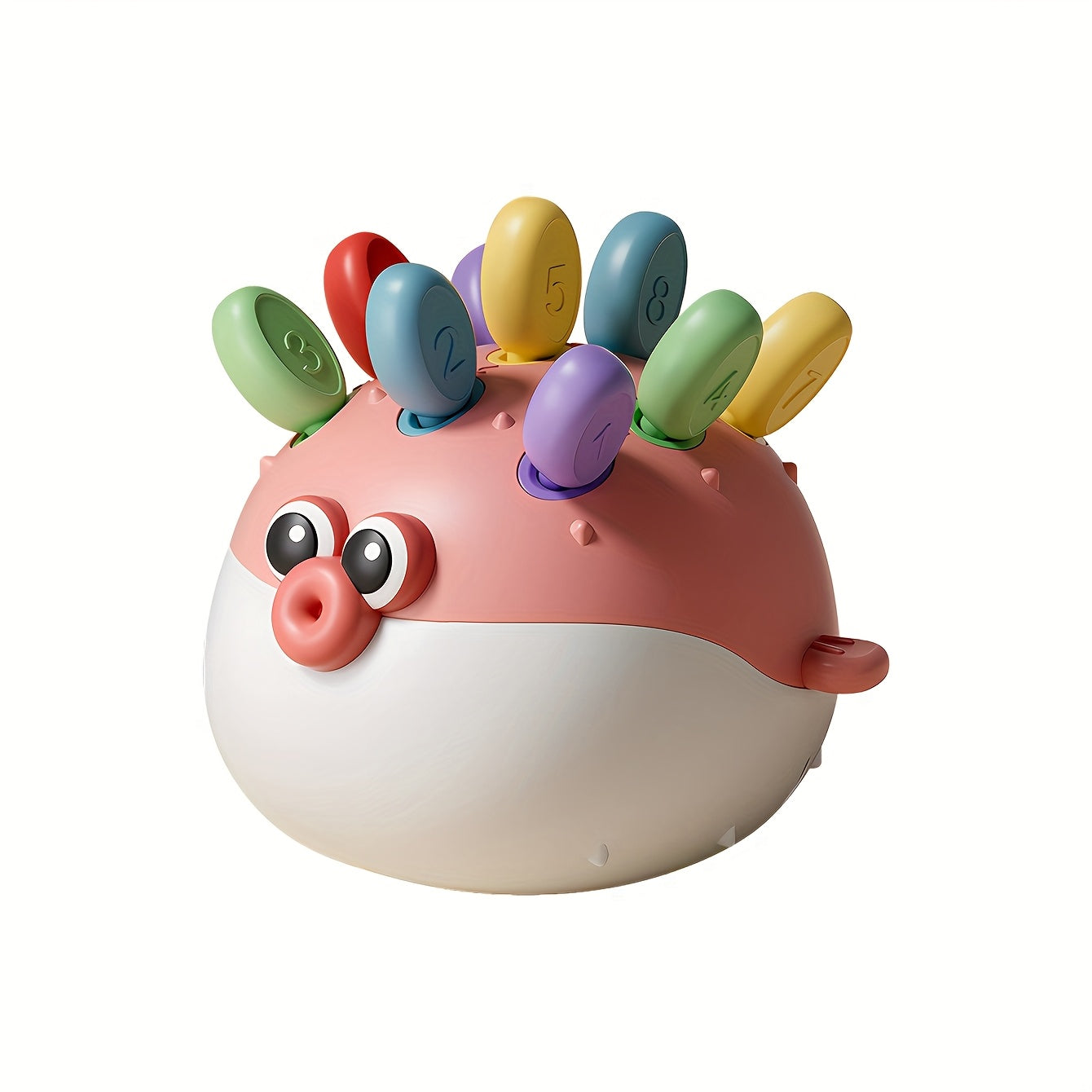 Cartoon Shape Match Puzzle Toy w/ Storage Sticks