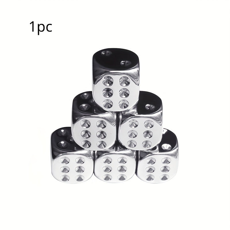Solid Brass Dice Toy Club Bar Holiday Party Game Accessories