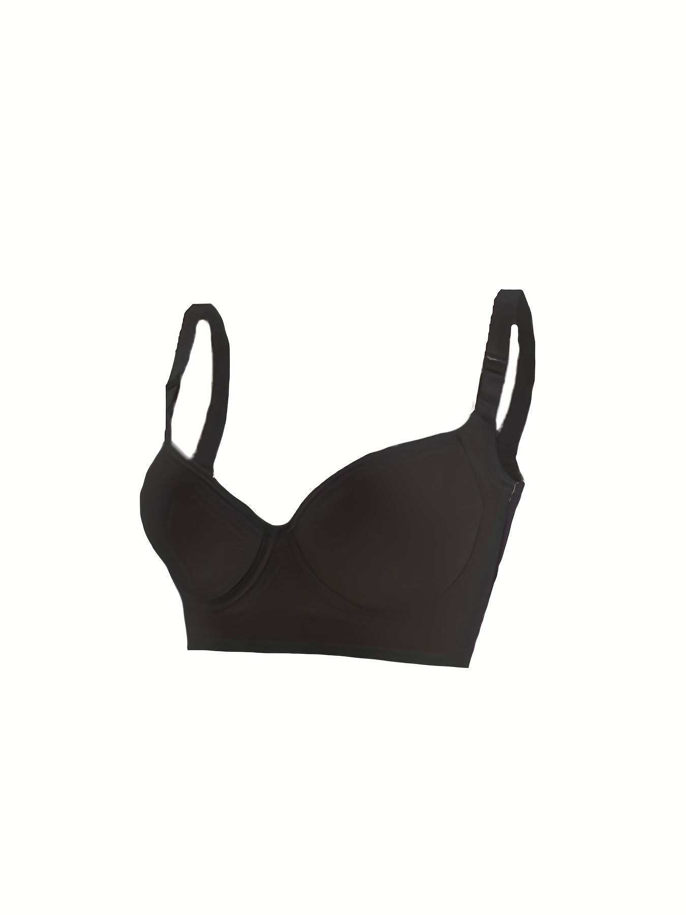 Solid Push Up Bra Comfy Anti-Sag Everyday Women's Lingerie
