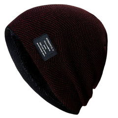 Stay Warm This Winter Knit Hats with Plus Velvet