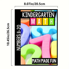 Kindergarten Math Workbook Learn Numbers 11-20 with Activities