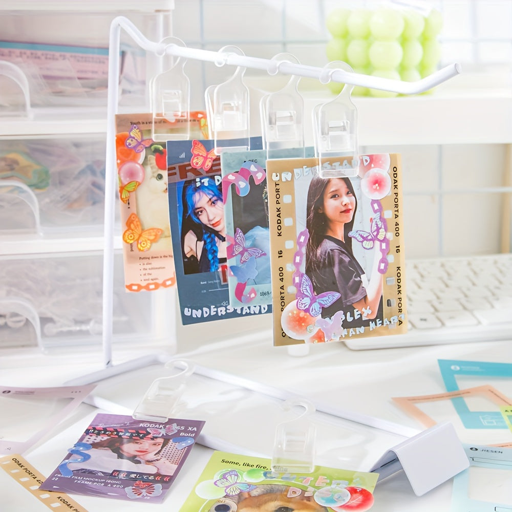 10pcs Border PET Stickers Translucent Music Journal DIY Decoration