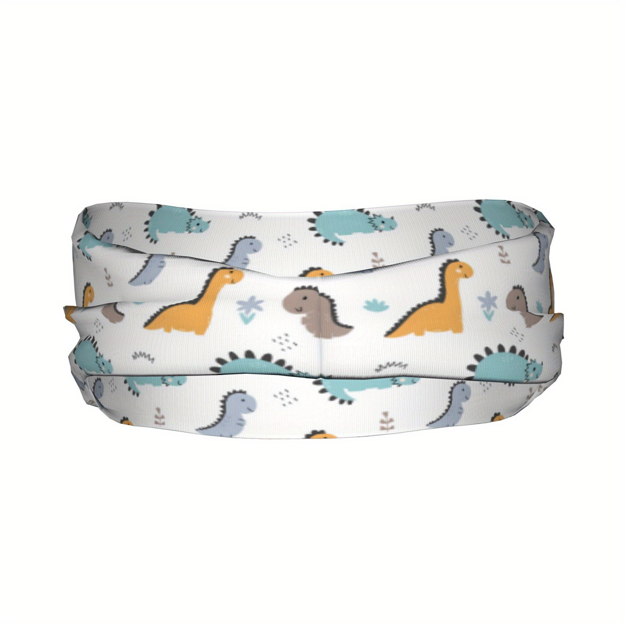 Dinosaur Sports Headband Sweat Wicking Stretchy Breathable Polyester Unisex