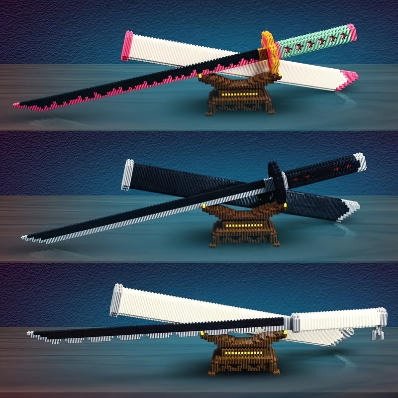 Magic Sword Building Blocks Toy Set Anime Display Piece
