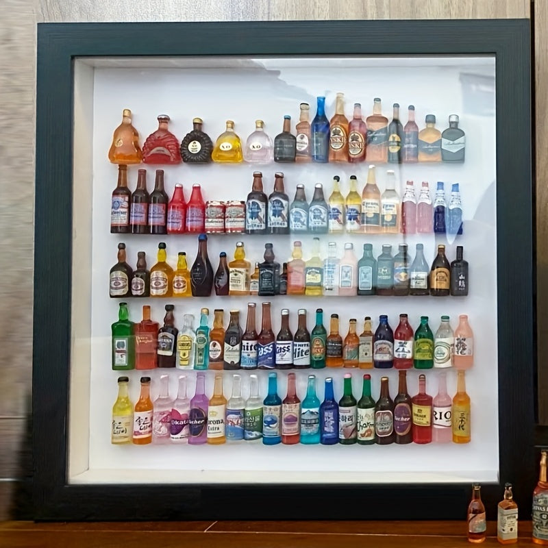30pcs Mixed Mini Drink Bottle DIY Earrings Night Light Decoration