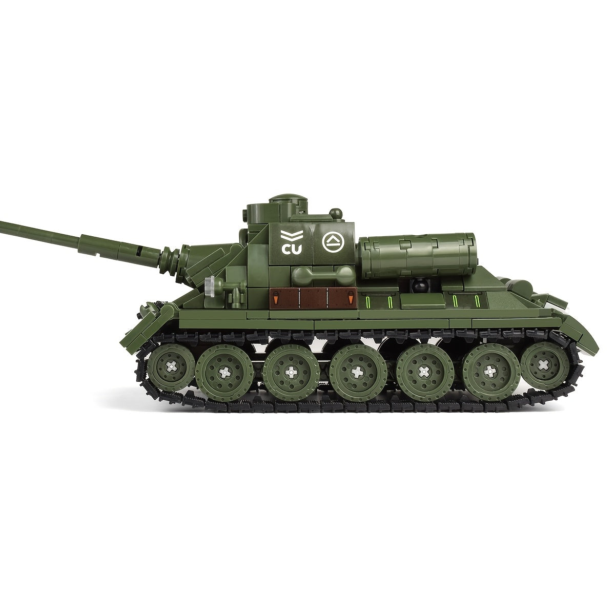 552pcs SU 100 Tank Model Building Blocks Set with Weapon Accessories