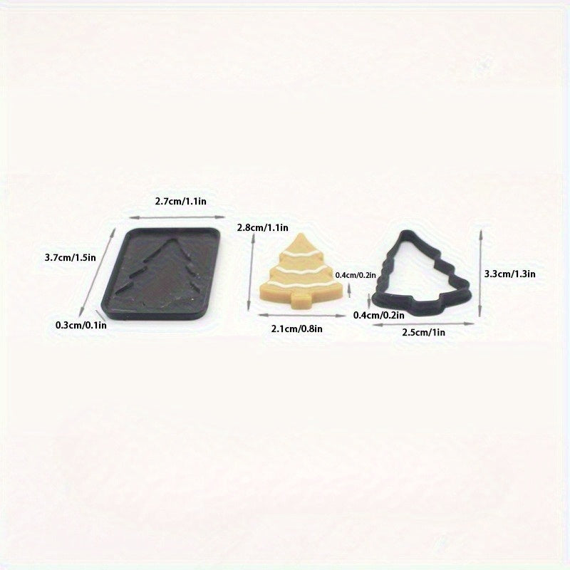 Dollhouse Mini Cookies Baking Trio Holiday Gift Birthday Table Decor
