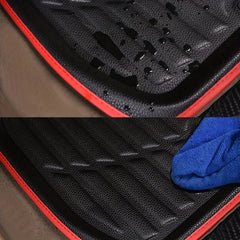 Waterproof PVC Leather Floor Mats for Most Cars