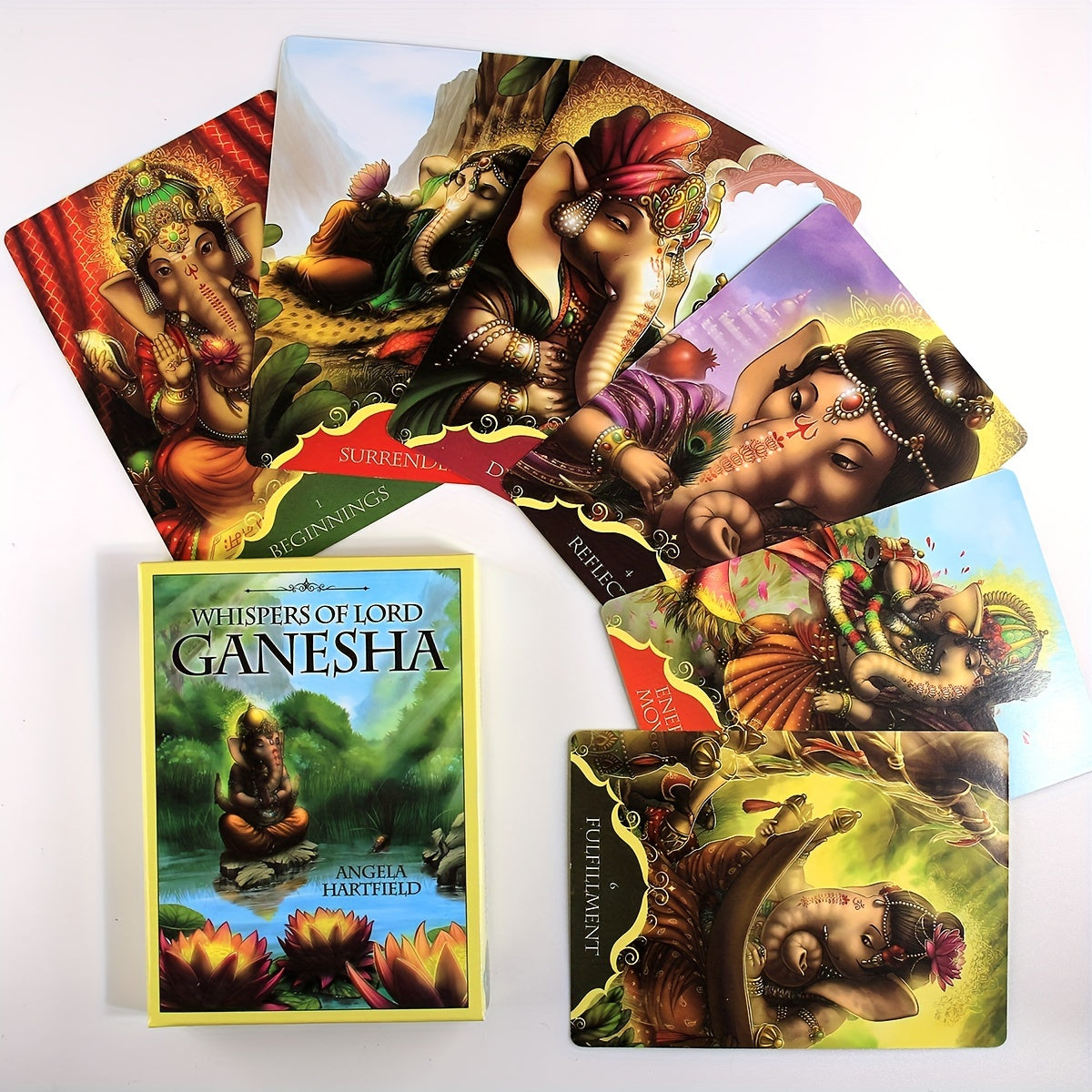 Lord Ganesha Oracle Deck Card Game Tarot Cards