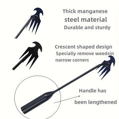 Uprooting Weeding Tool 49 Weed Puller Forged Hand Weeder
