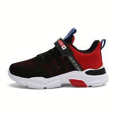 Boys' Lightweight Mesh Sneakers for Running & Walking
