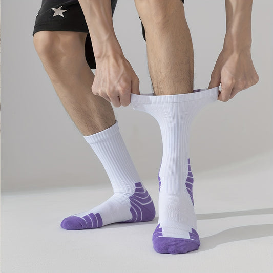 Thick Padded High Elastic Mouth Socks - Outdoor Sports