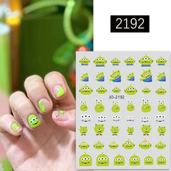 Cute Kitten And Puppy Nail Sticker