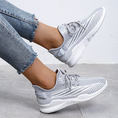 Women's Casual Sports Shoes Lightweight Woven Shoes