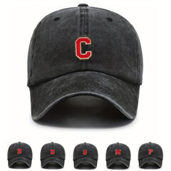 Vintage Washed Baseball Cap Soft Top for Men