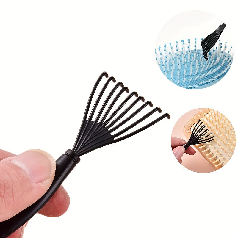 Hair Brush Cleaner Tool Hairbrush Cleaning Rake Hair Dirt Remove Comb Embedded