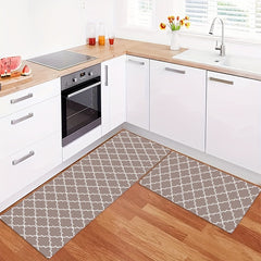 Geometric Print Kitchen Sponge Mat Anti Slip Floor Mat