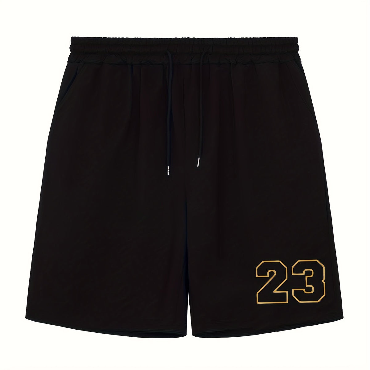 Men's 23 Print Cycling Shorts for Fitness Gym & Adventures