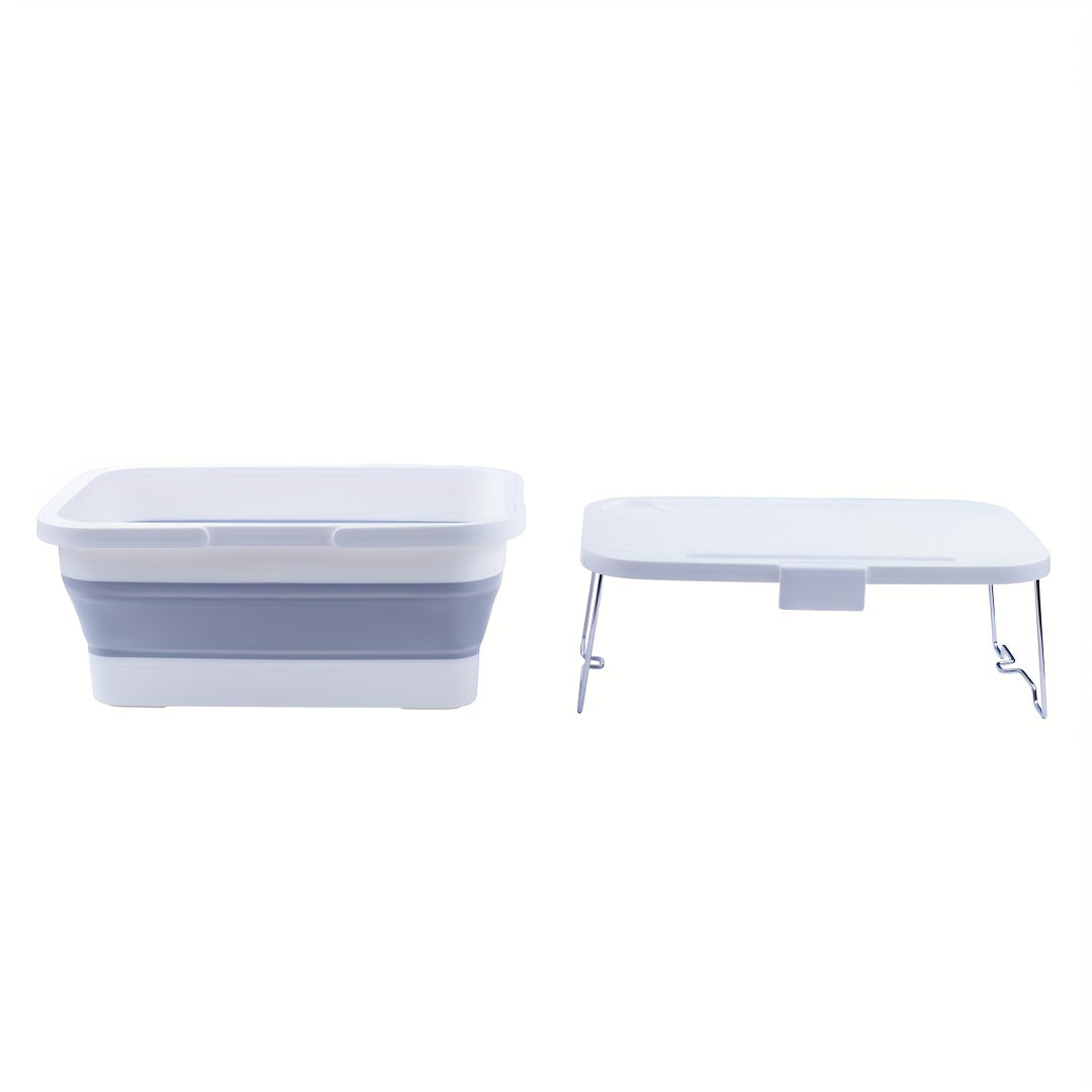 Folding Outdoor Picnic Basket Waterproof Storage Box