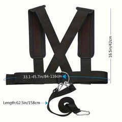 Resistance Training Belt Pulling Back Strap Fitness Workout Strap