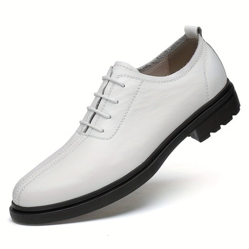 Men's British Leather Oxford Shoes Wedding Business