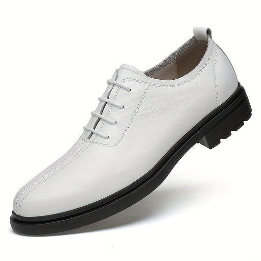 Men's British Leather Oxford Shoes Wedding Business