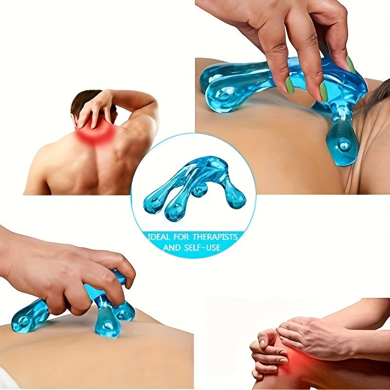 Thumb Massager Protector Set with Palm Sea Urchin Massage Tool - Green