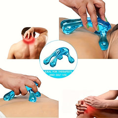 Thumb Massager Protector Set with Palm Sea Urchin Massage Tool - Green