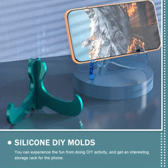 Resin Phone Stand Silicone Casting Molds for Photo Display