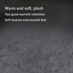 3pcs Winter Car Seat Cushion Plush Warm Car Accessories