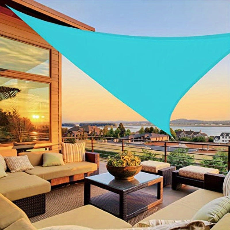 UV Block Triangle Sun Shade Sail Canopy Outdoor Patio Garden Backyard