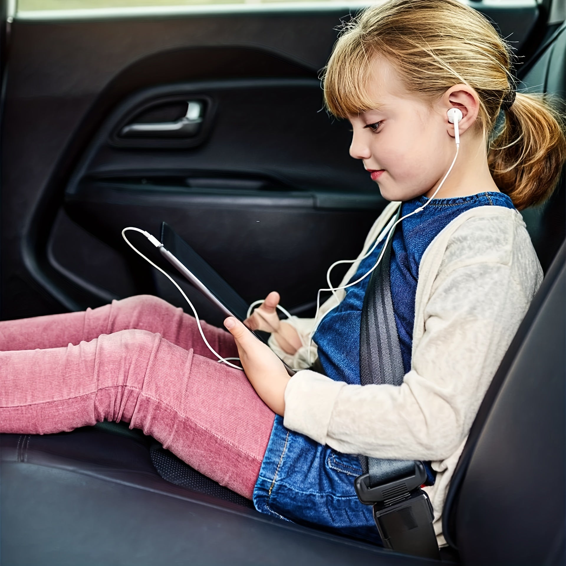 2pcs Car Seatbelt Buckle Guard Child Seat Belt Lock