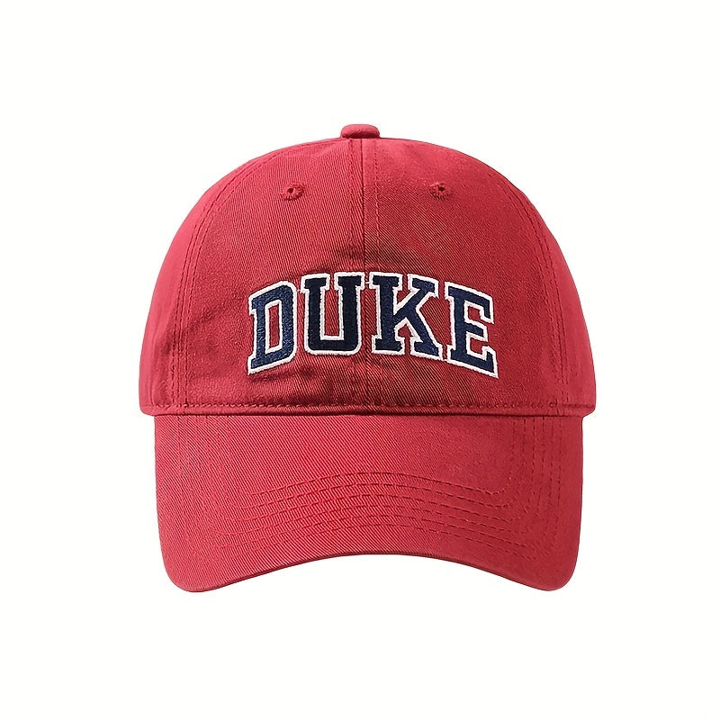 Mens Baseball Caps Adjustable Sunshade Alphabet Peaked Cap