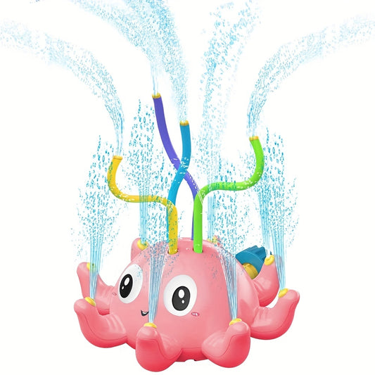 Octopus Garden Lawn Sprinkler for Kids 4-8 Years Old - Summer Fun Up to 10 Feet