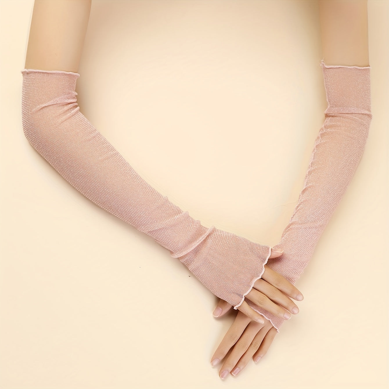 Lace Sunproof Gloves Women's UV Protection Sleeves