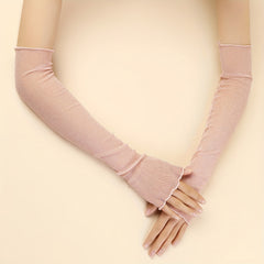 Lace Sunproof Gloves Women's UV Protection Sleeves