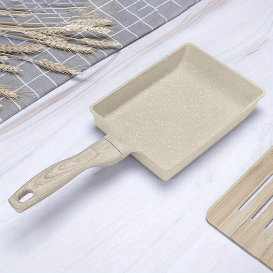 Japanese Nonstick Tamagoyaki Egg Pan 14 Rectangle Small Frying Pan