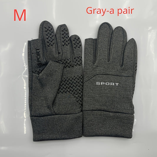 Anti Slip Fishing Gloves With Touch Screen - Keep Your Hands Warm