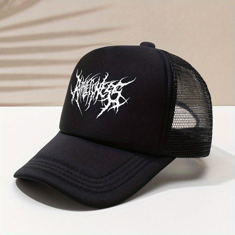 Thorns Print Baseball Cap Men's Summer Sunshade Trucker Cap