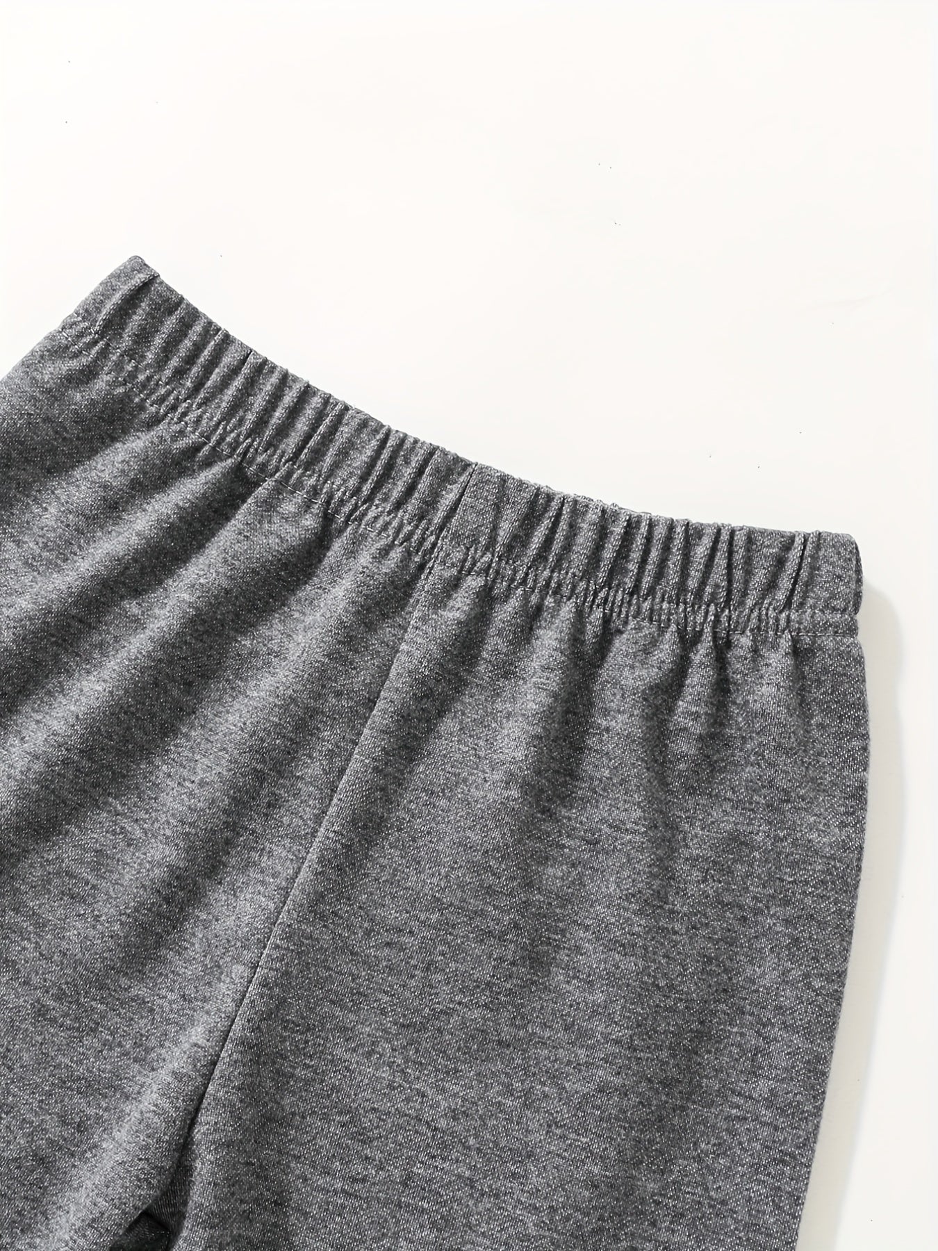 3pcs Toddler Boy's Elastic Waist Sweatpants Joggers Casual Stretch Pants