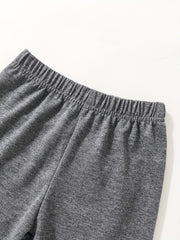 3pcs Toddler Boy's Elastic Waist Sweatpants Joggers Casual Stretch Pants
