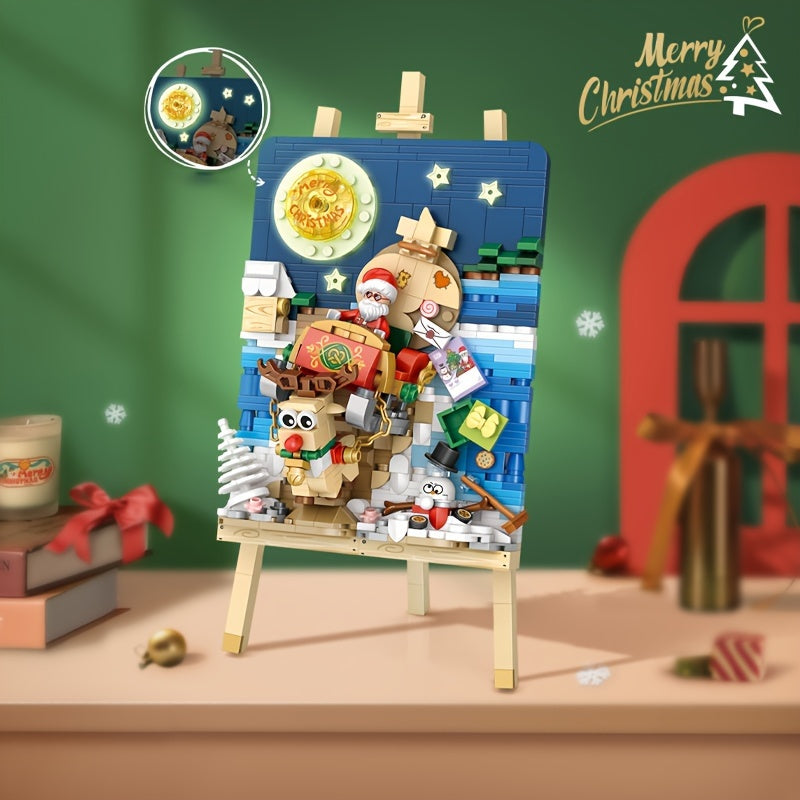 Building Blocks Sleigh Christmas Tree Decoration