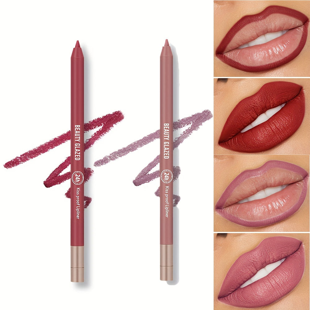 Waterproof Lip Liner Set for Matte Lipstick