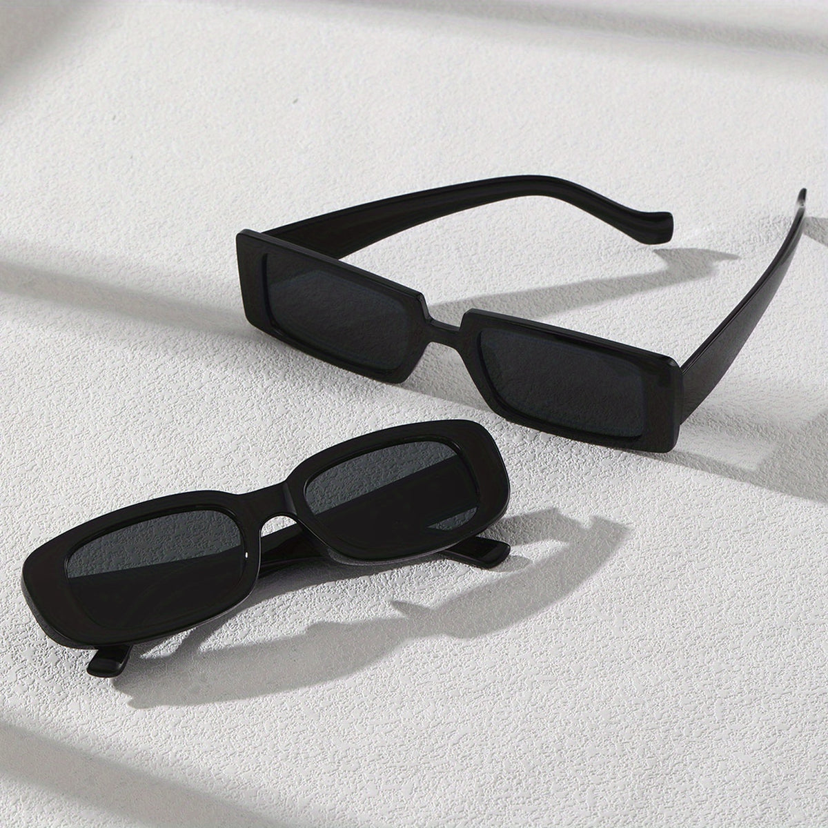 2pcs Men's Small Frame Sports Sunglasses UV Protection